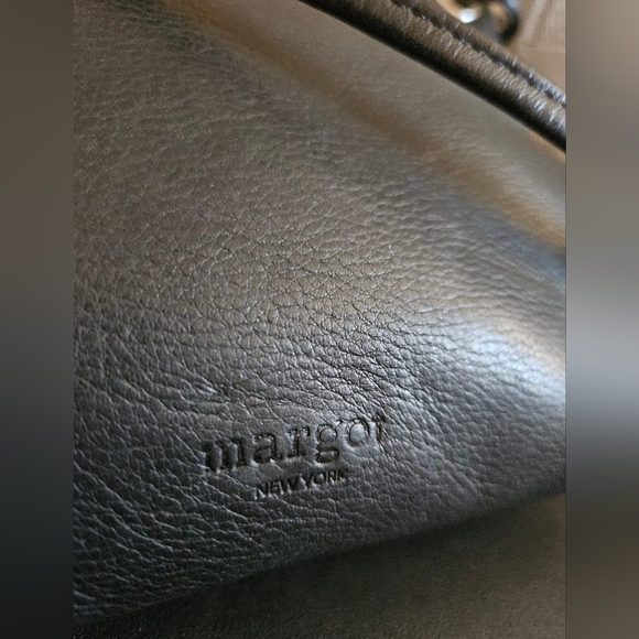 Margot Kari Anthropoloigie Black Leather Crossbody Bag - Picture 3 of 7